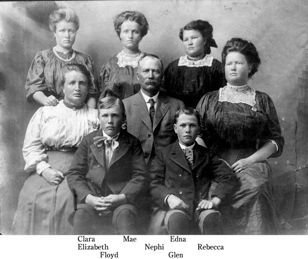 Picture of Nephi Bingham Family